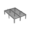 18" Full Bed Frame Metal